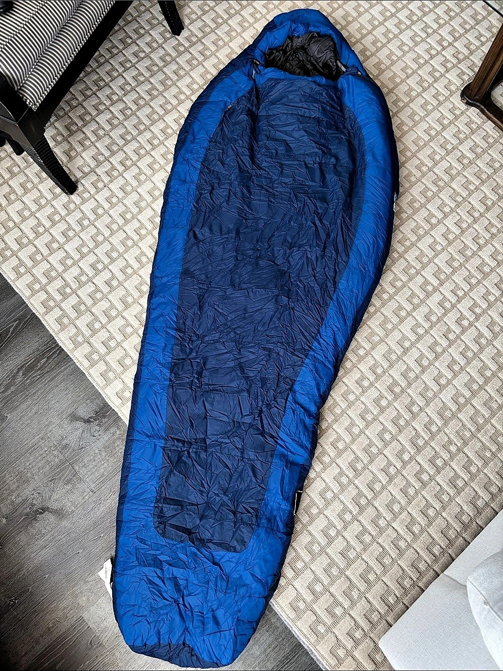 REI Lumen 25 Mummy Sleeping Bag in Blue